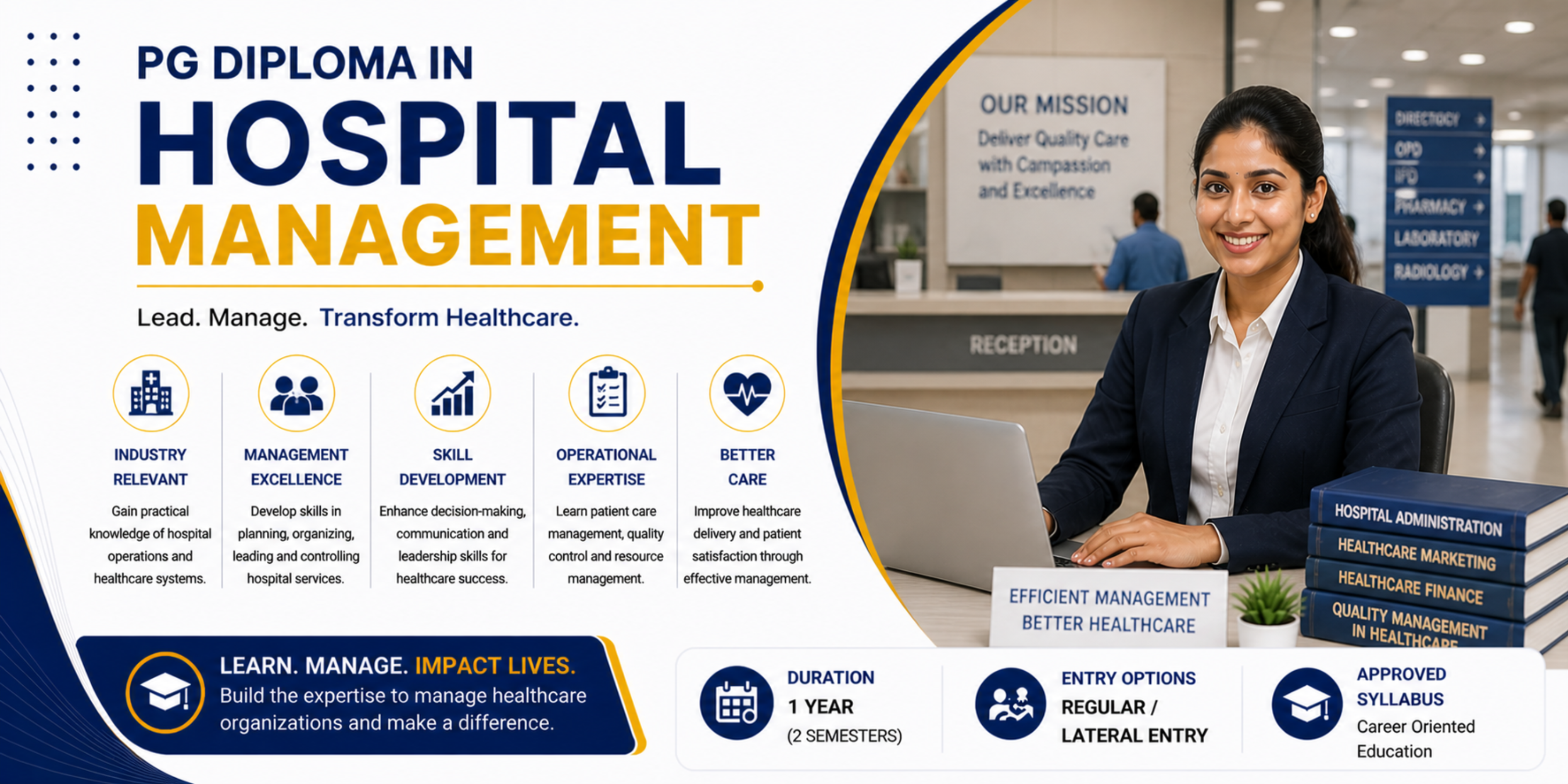 PG Diploma in Hospital Management Distance Education in Coimbatore